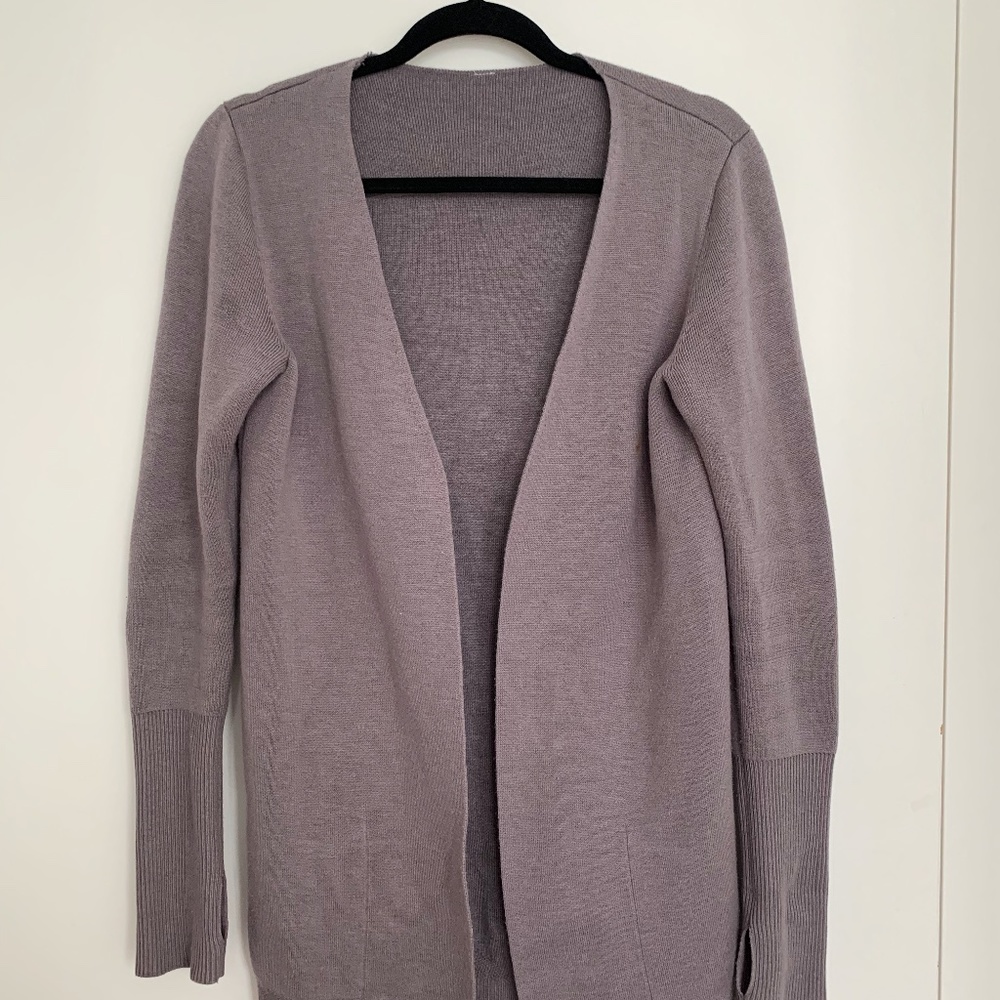 Lavender Lululemon Cardigan